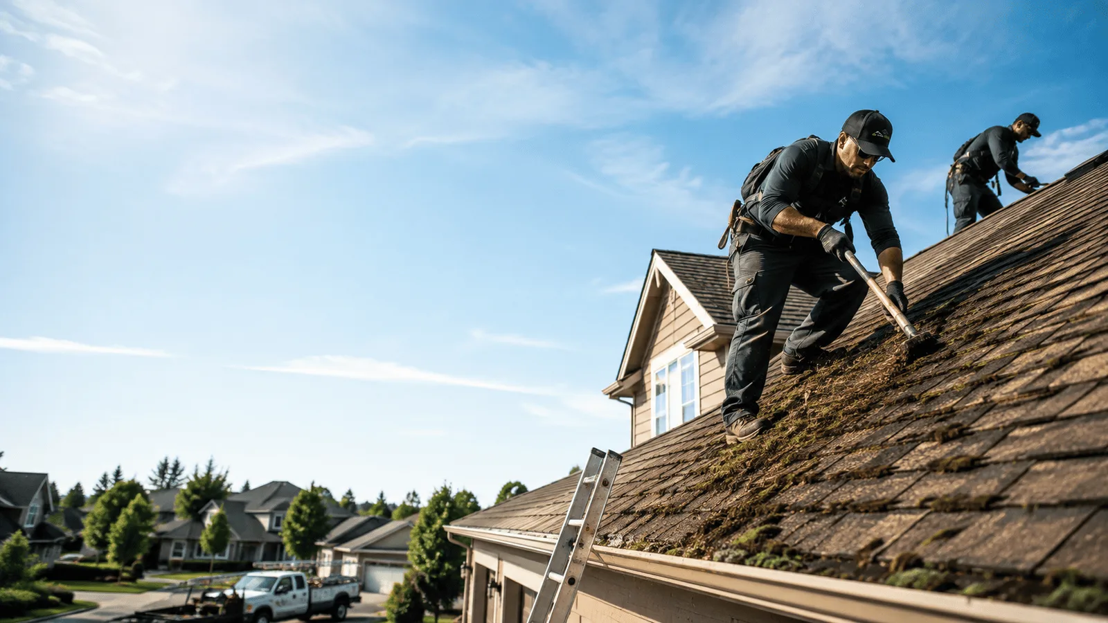 Roof Moss Removal in Shullsburg, WI near me